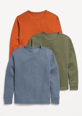 Old Navy Long-Sleeve Thermal-Knit T-Shirt 3-Pack for Boys