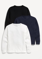 Old Navy Long-Sleeve Thermal-Knit T-Shirt 3-Pack for Boys