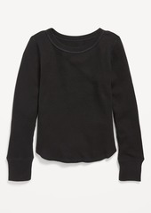 Old Navy Long-Sleeve Thermal-Knit T-Shirt for Girls