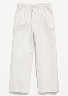 Old Navy Loose Drawstring Linen-Blend Pants for Girls