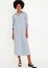 Old Navy Loose Midi Shirt Dress