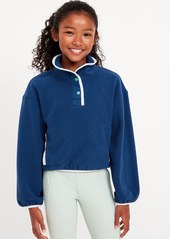 Old Navy Loose Mock-Neck Performance Microfleece Top for Girls