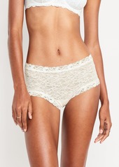 Old Navy Low-Rise Lace Hipster Underwear