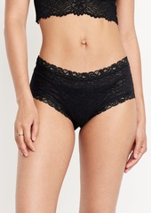 Old Navy Low-Rise Lace Hipster Underwear