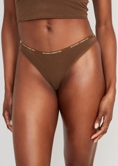 Old Navy Low-Rise Logo Graphic Thong Underwear