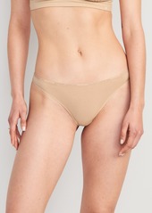 Old Navy Low-Rise Logo Graphic Thong Underwear