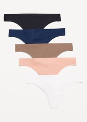 Old Navy Low-Rise No-Show Thong 5-Pack