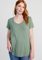 Old Navy Luxe Voop-Neck Tunic T-Shirt for Women