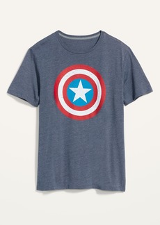 Old Navy Marvel™ Captain America Graphic Gender-Neutral T-Shirt for Adults