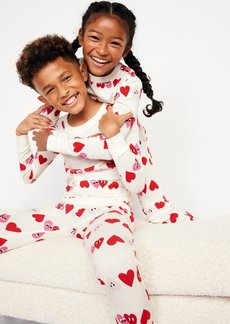 Old Navy Matching Gender-Neutral Printed Snug-Fit Pajama Set for Kids