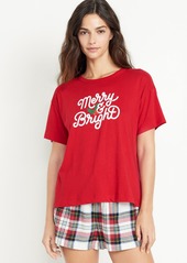 Old Navy Matching Holiday-Graphic T-Shirt