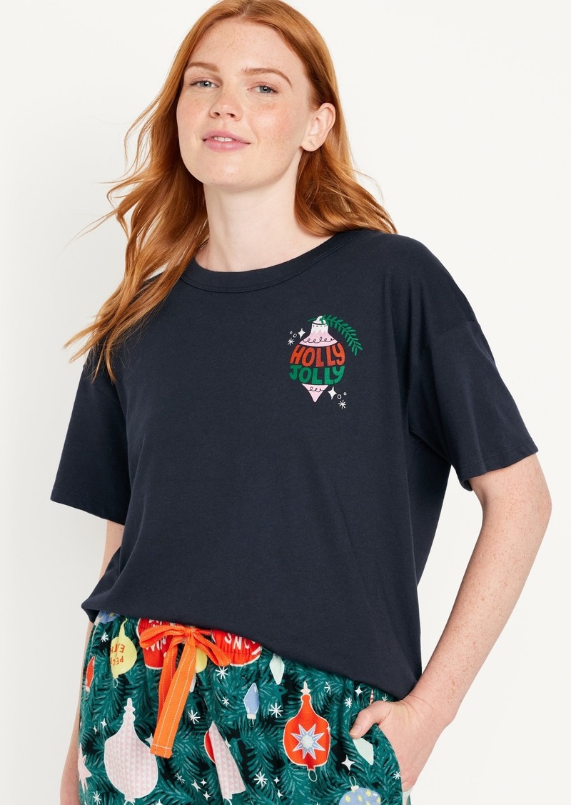 Old Navy Matching Holiday-Graphic T-Shirt