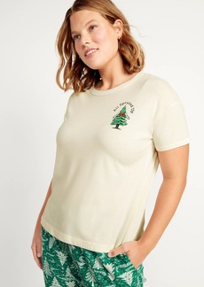 Old Navy Matching Holiday Graphic T-Shirt for Women