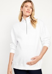 Old Navy Maternity 1/2-Zip Pullover Tunic