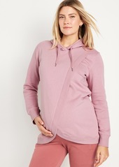 Old Navy Maternity Cross-Front Nursing Pullover Hoodie