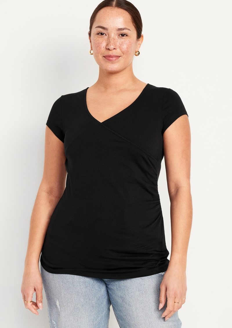 Old Navy Maternity Cross-Front Nursing T-Shirt