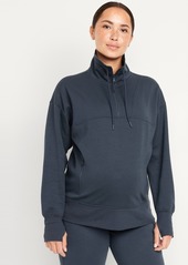 Old Navy Maternity Dynamic Fleece Half Zip