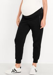 Old Navy Maternity Dynamic Fleece Rollover Waist Joggers