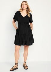 Old Navy Maternity Flutter-Sleeve Dress