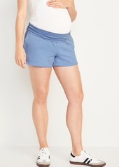 Old Navy Maternity Foldover-Waist Shorts -- 3-inch inseam