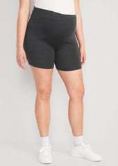 Old Navy Maternity Full-Panel Biker Shorts -- 6-inch inseam