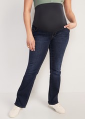 Old Navy Maternity Full Panel Kicker Boot-Cut Jeans