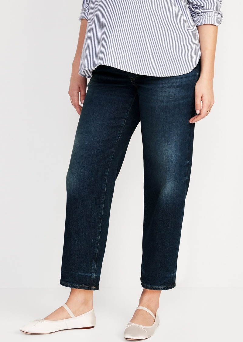 Old Navy Maternity Full-Panel OG Loose Jeans