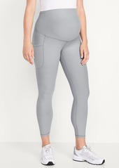 Old Navy Maternity Full-Panel PowerSoft 7/8 Leggings