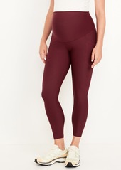 Old Navy Maternity Full-Panel PowerSoft 7/8 Leggings