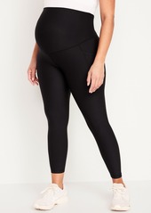 Old Navy Maternity Full-Panel PowerSoft 7/8 Leggings