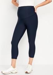 Old Navy Maternity Full-Panel PowerSoft Crop Leggings