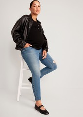 Old Navy Maternity Full-Panel Rockstar Super Skinny Jeans