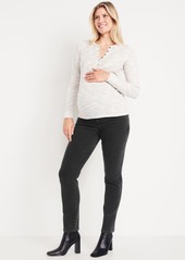 Old Navy Maternity Full-Panel Vintage Slim Jeans