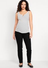 Old Navy Maternity Full-Panel Wow Straight Jeans