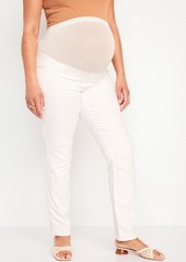 Old Navy Maternity Full-Panel Wow Straight Jeans