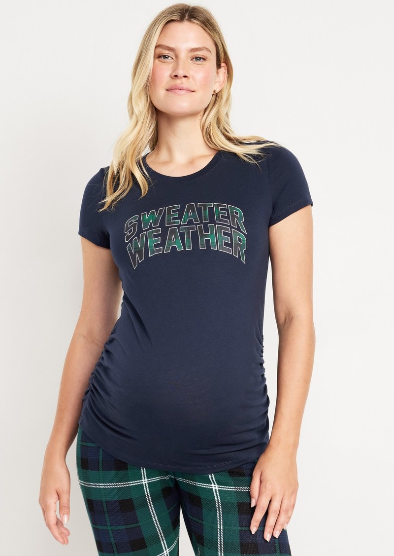 Old Navy Maternity Gifting Graphic Tee