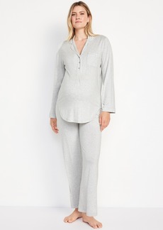 Old Navy Maternity Knit Pajama Set