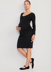 Old Navy Maternity Long-Sleeve Bodycon Dress