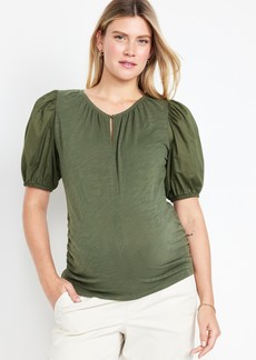 Old Navy Maternity Puff-Sleeve Top