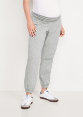 Old Navy Maternity Rollover-Waist Jogger Sweatpants