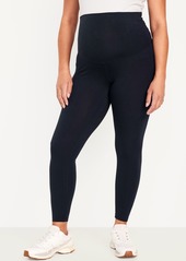 Old Navy Maternity Rollover-Waist PowerChill 7/8-Length Leggings