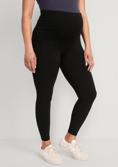 Old Navy Maternity Rollover-Waist PowerChill 7/8-Length Leggings