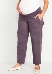 Old Navy Maternity Rollover Waist Pulla Utility Pants