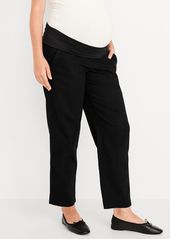 Old Navy Maternity Rollover Waist Pulla Utility Pants