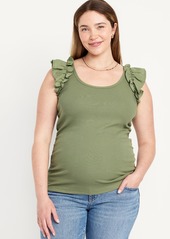 Old Navy Maternity Ruffle-Trim Combination Top