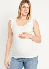 Old Navy Maternity Ruffle-Trim Combination Top