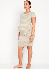Old Navy Maternity Short-Sleeve Bodycon Dress