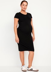 Old Navy Maternity Short-Sleeve Bodycon Dress