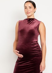 Old Navy Maternity Velvet Mock-Neck Top