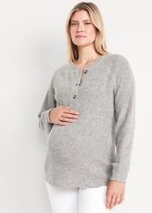 Old Navy Maternity Waffle Henley